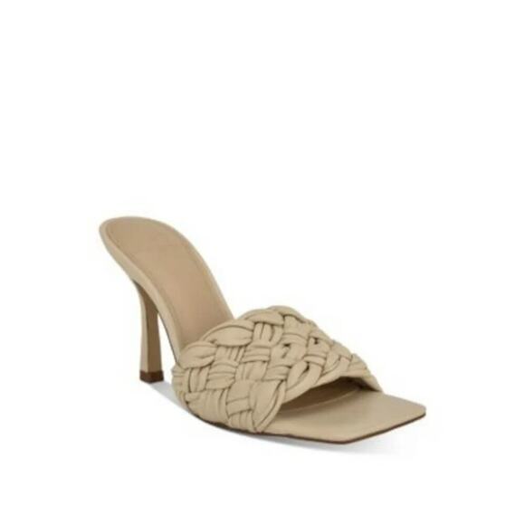 Marc Fisher Draya Woven Cushioned Heel Sandal Size 8.5 - Picture 6 of 6